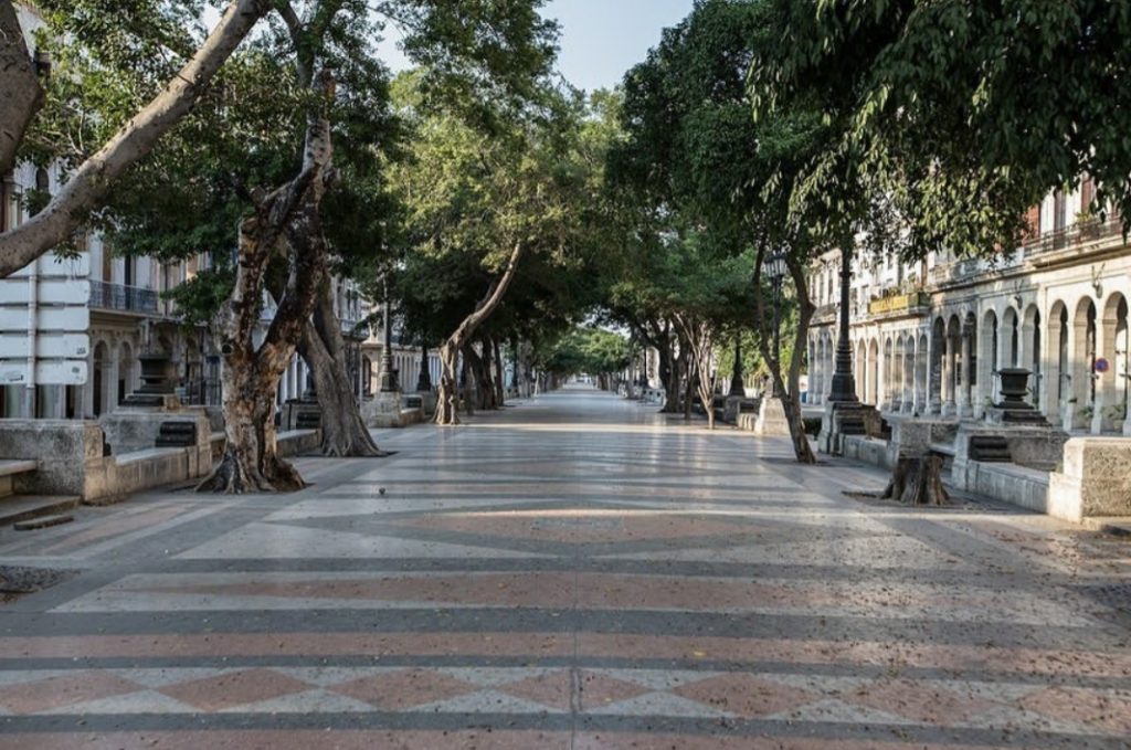 Paseo de Marti, o Paseo del Prado.