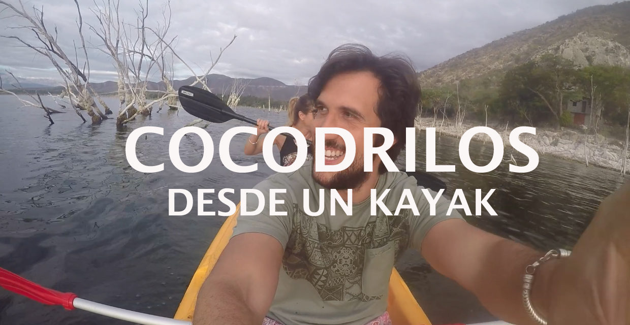 [VIDEO]Hacer Kayak con Cocodrilos en el Lago Enriquillo