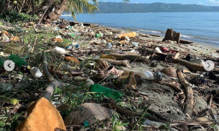 British Vogue Publica Foto de Playa Contaminada de RD y Causa Furor en las Redes