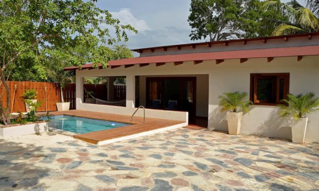 Hermosa Villa de 3 Habitaciones en Punta Rucia frente a la playa y con piscina privada
