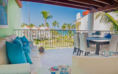 Apartamento en Punta Cana frente a la Playa con 3 Habitaciones