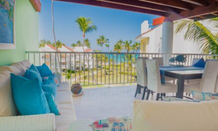Apartamento en Punta Cana frente a la Playa con 3 Habitaciones