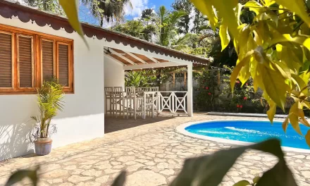 Villa en Las Terrenas con Piscina Privada en Playa Bonita con 2 habitaciones